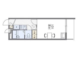 レーベンハイム中庄の物件間取画像